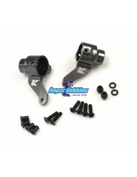 Manguetas delanteras CNC Kyosho Fazer VE / VE X / VEi FAW052B - Kyosho Fazer Rally VE-X - Repuesto y opciones