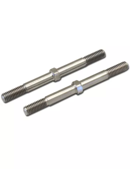 Titanium Steering Rod 4x50mm (2 U.) Kyosho Inferno MP9 / MP10 / GT3 TBT0450 - Kyosho Inferno MP9 TKI4 Nitro Kit - Spare Parts & 