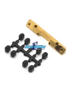 Brass Rear/Front Suspension Holder 25g. - Mid Motor Kyosho Ultima RB6 / RB6.6 / RB7 / RT6 / SC6 UMW725B - Kyosho Ultima RB6.6 Ki