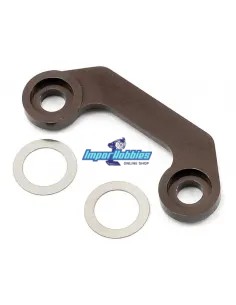 Support de direction aliminium Kyosho Ultima RB6 / RB6.6 / RT6 / SC6 / RB7 UMW724 - Kyosho Ultima RB6.6 Kit - Pièces detachées e