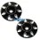 Arandela de alerón negra Light CNC Escala 1/8 Buggy / Truggy (2 Uds.) VP-Pro RS-507-BK - Alerones y arandelas de alerón 1/8 Scal