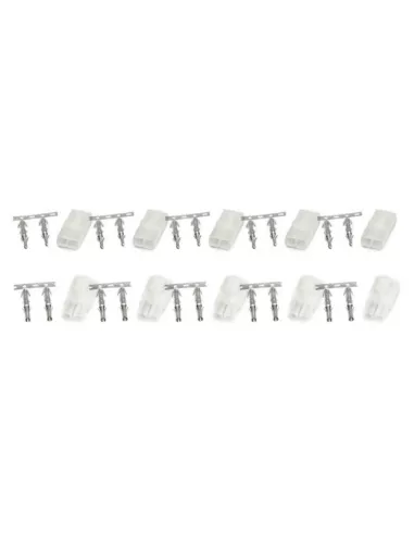 Battery Connector - Male / Female Tamiya 5 Pairs Fussion FS-00034 - R/C Plugs
