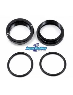 Shock Adjustment Nut & O-Ring Set (2 U.) Kyosho Inferno MP9 TKI3 / TKI4 & MP10 IF470-03BK - Kyosho Inferno MP9 TKI2 / TKI3 - Spa