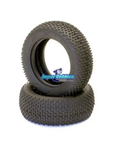 Pneus avant (2 U.) Kyosho Mini-Z Buggy MBT002F - Pneus et Jantes Kyosho Mini-Z Buggy