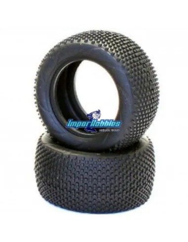 Neumáticos traseros (2 Uds.) Kyosho Mini-Z Buggy MBT002R - Neumáticos y llantas Kyosho Mini-Z Buggy