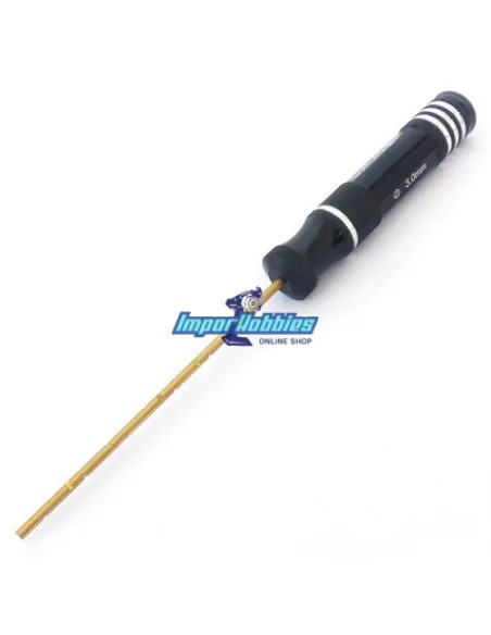 Alésoir de triangle 3.0x120mm Gold Edition VP-Pro RS-6611 - Outils VP-Pro Racing