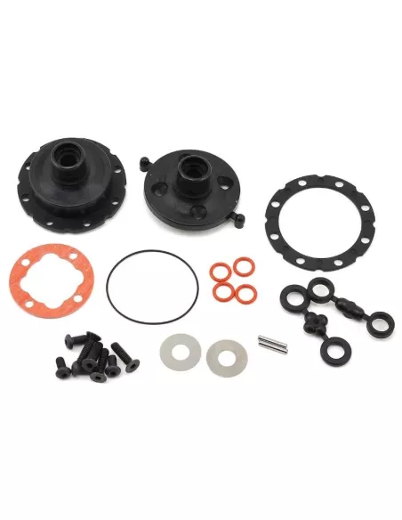 Center Differential Gear Case Set Kyosho Lazer ZX6.6 LA375-01 - Kyosho Lazer ZX6.6 Kit - Spare Parts & Option Parts