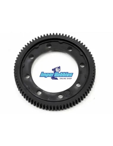 Couronne central 78T New Kyosho Lazer ZX6.6 LA375-78 - Kyosho Lazer ZX6.6 Kit - Pièces detachées et options