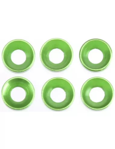 Cone Washer - Green 3x6.9x2mm Axial AXA1101 - Axial AX10 / SCX10 / Wraith