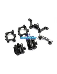 Bulkhead Set & Shock Tower Kyosho Mini-Z Buggy MB004 - Kyosho Mini-Z Buggy - Spare Parts & Option Parts