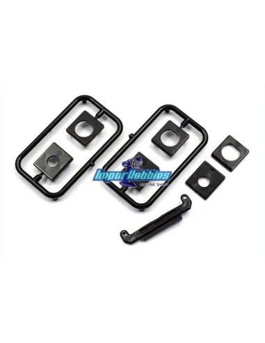 Support Moteur & Barre de Direction Kyosho Mini-Z Buggy MB012 - Kyosho Mini-Z Buggy - Pièces detachées et options