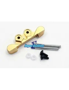 Placa convergencia trasera 0-Deg aluminio dorada Kyosho Mini-Z Buggy MBW025G-0 - Kyosho Mini-Z Buggy - Repuesto y Opciones