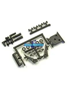 Pare-Chocs & Support aileron Kyosho RB5 / ZX-5 LA213 - Kyosho Lazer ZX-5 - Pièces detachées et options