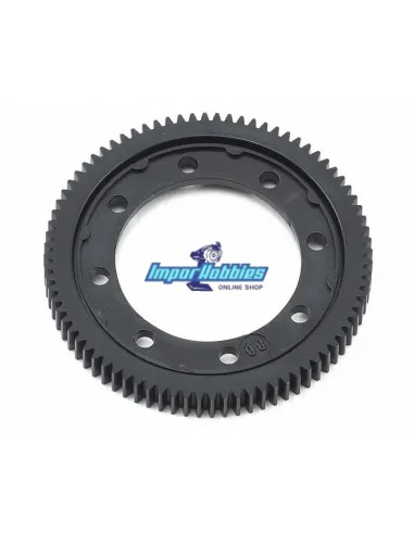 Couronne central 80T New Kyosho Lazer ZX6.6 LA375-80 - Kyosho Lazer ZX6.6 Kit - Pièces detachées et options