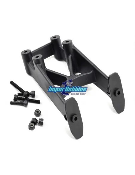 Soporte alerón V2 +10mm Hot Bodies D815 / D817 / E817 / D819 / E819 / D8 WS / E8 WS / D8T / E8T 114415 - Repuesto
