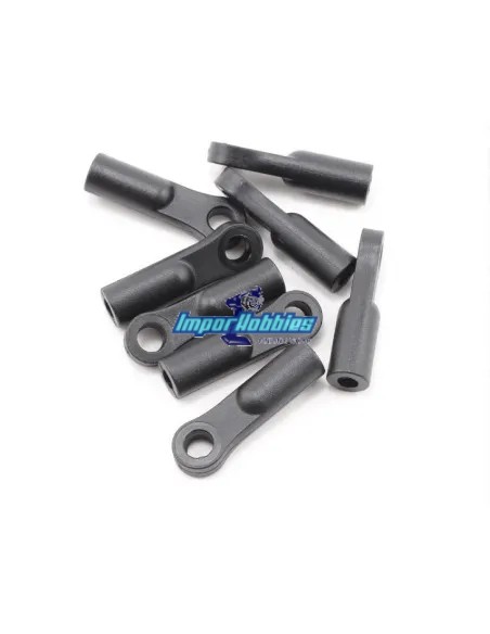 Rotulas plásticas tirantes superiores (8 Uds.) Hot Bodies D817 / E817 / D819 / E819 / D8 WS / E8 WS / D8T / E8T 67516