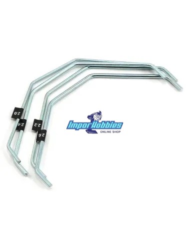 Estabilizadoras delanteras V2 (2.0 - 2.2 - 2.4 - 2.6mm) Hot Bodies D815 D817 / E817 / D819 114746 - Hot Bodies D817 & D817 V2 Ni
