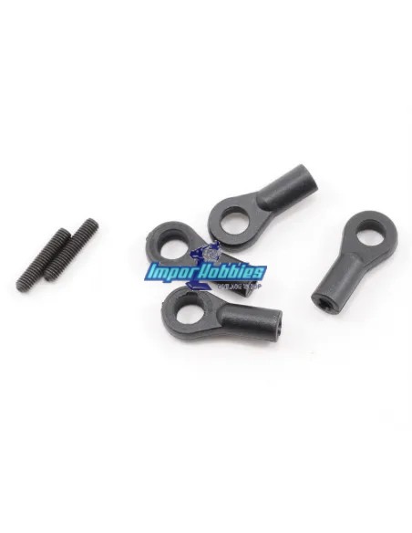 Rotulas de tirante servo dirección Hot Bodies D815 / D817 / E817 / D819 / E819 67491 - Hot Bodies D817 & D817 V2 Nitro Kit - Rep