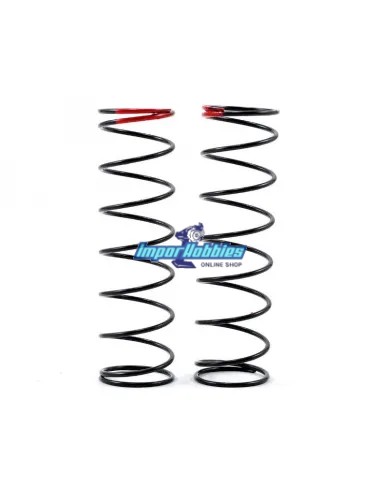 Muelle amortiguador trasero rojo (2 U.) 83mm / 75.8gF Hot Bodies D815 / D817 / E817 / D819 109817 - Hot Bodies D817 & D817 V2 Ni