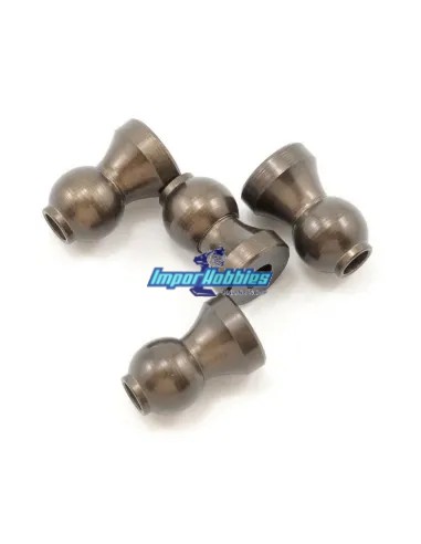 Bolas internas tirantes superiores (4 Uds.) Hot Bodies D815 / D817 / E817 / D819 67204 - Hot Bodies D817 & D817 V2 Nitro Kit - R