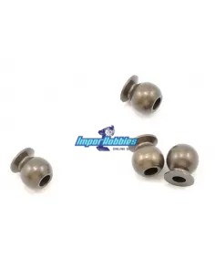 Light Weight Aluminum Steering Push Rod Ball (4 U.) Hot Bodies D815 / D817 / E817 / D819 67206 - Hot Bodies D817 & D817 V2 Nitro