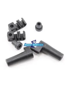 Fuel Tank Standoff & Fuel Line Clip Set Hot Bodies D815 / D817 / D819 / D8WS / D8T 67364 - Spare Parts