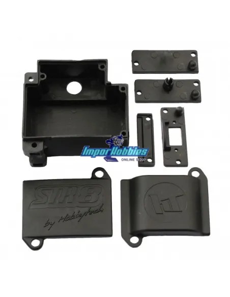 Boite radio Hobbytech EP X2 / Spirit / NXT STRX-015 - Hobbytech Spirit & Spirit Evo RTR - Pièces detachées et options