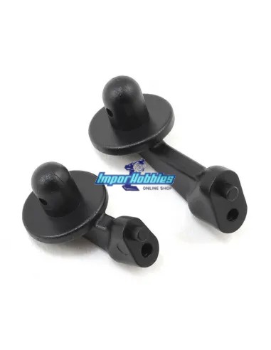 Support de carrosserie Av & Ar Hot Bodies D817 / E817 / D819 204048 - Hot Bodies D817 & D817 V2 Nitro Kit - Pièces detachées et 