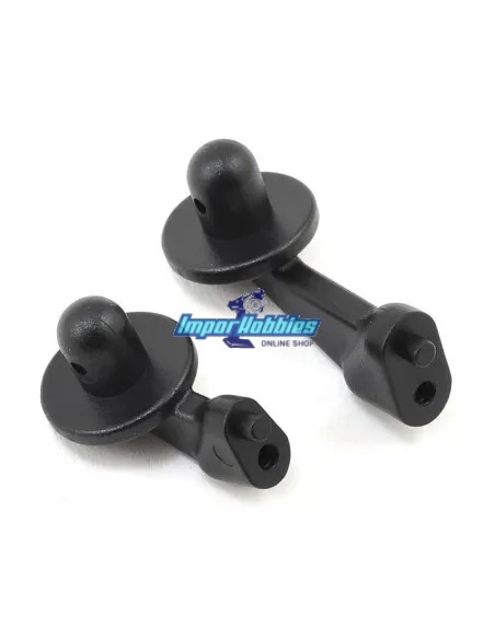 Support de carrosserie Av & Ar Hot Bodies D817 / E817 / D819 204048 - Hot Bodies D817 & D817 V2 Nitro Kit - Pièces detachées et 