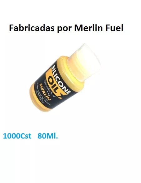 Differential Silicone w/Antifriction 1000Cst 80Ml. Merlin Fuel MS-1000 - Merlin Fuel Silicones