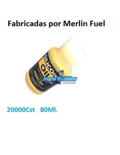 Silicona de diferencial con antifriccion 20000Cst 80Ml. Merlin Fuel MS-20000 - Merlin Fuel Siliconas