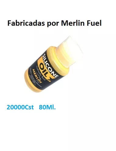 Differential Silicone w/Antifriction 20000Cst 80Ml. Merlin Fuel MS-20000 - Merlin Fuel Silicones
