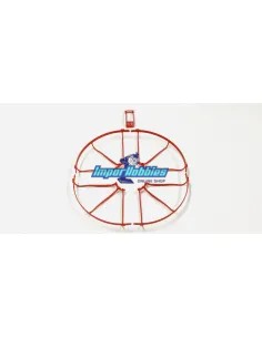Propeller Guard ＆ Wing Stay Set Red Kyosho Drone Racer DR004R - Spare parts and accessories Drone Racer Kyosho