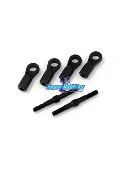 Tirantes dirección + rotulas 4x40mm IFW150 Kyosho Inferno 7.5 / 777 / Neo / VE / GT IF288 - Kyosho Inferno 7.5 / Neo / Neo Race 