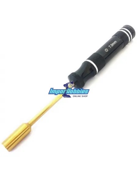 Llave / destornillador de tubo hexagonal 7.0mm Gold Edition VP-Pro RS-6513 - Herramientas VP-Pro Racing