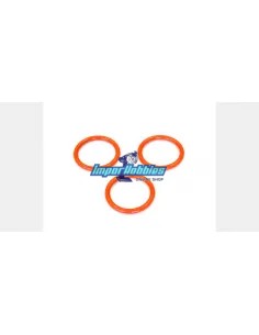 Silicone O-Ring Orange P18 (3 U.) Kyosho FW05 / FW06 / V-One ORG18 - Kyosho Fazer GP - Spare Parts & Option Parts