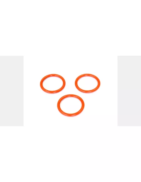 Silicone O-Ring Orange P18 (3 U.) Kyosho FW05 / FW06 / V-One ORG18 - Kyosho Fazer GP - Spare Parts & Option Parts