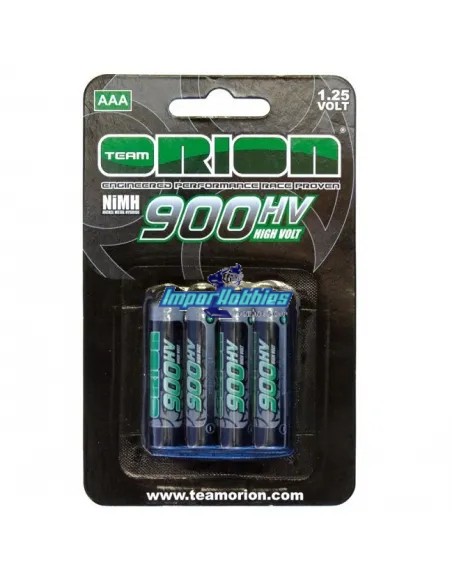 Bateria AAA recargable 900Mah HV Kyosho Mini-Z (4 Uds.) Team Orion ORI13202 - Pilas / Baterías / Elementos AA - AAA