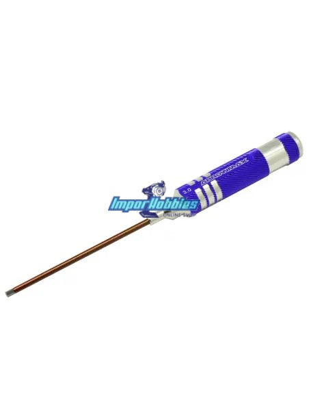 Cle allen aluminium 3.0x120mm Arrowmax AM110130 - Outils Arrowmax