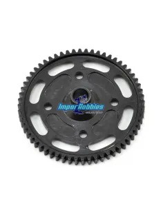 Center Spur Gear 60T MOD 0.8 Hot Bodies D815 / D817 / D819 204043 - Hot Bodies D817 & D817 V2 Nitro Kit - Spare Parts & Option P