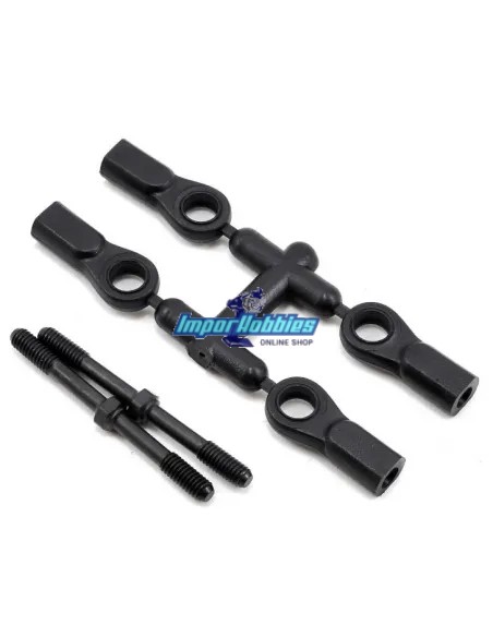 Biellettes de direction SP 4x46mm (2 U.) Kyosho Inferno MP9 TKI2 / TKI3 / Inferno GT3 IF332BK - Kyosho Inferno 7.5 / Neo / Neo R
