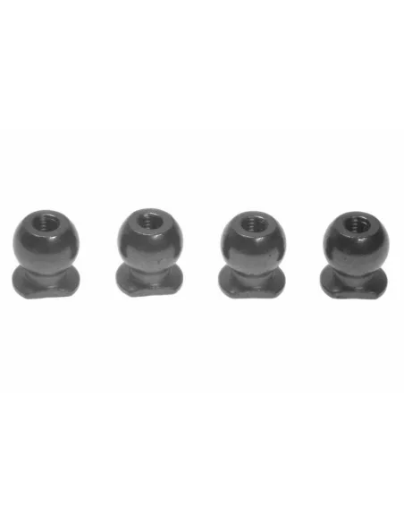 Flanged Ball 7.8mm (4 U.) Kyosho Inferno Neo / VE / GT2 / ST 92843B - Kyosho Inferno 7.5 / Neo / Neo Race Spec - Spare Parts & O