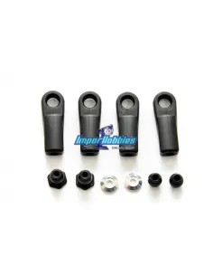 Chappes de tirants arrières et boules Hobao Hyper 7 TQ / 7.5 87043 - Hobao Hyper 7 TQ & 7.5 Nitro
