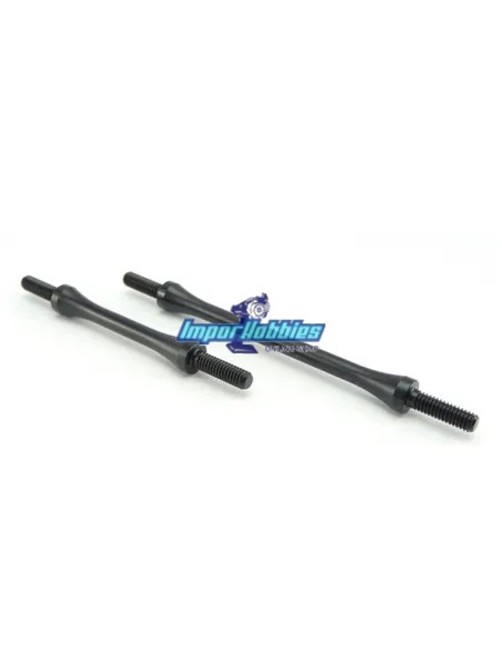 Renfort de chassis noir Av & Ar Hobao Hyper 7 TQ / 7.5 87063 - Hobao Hyper 7 TQ & 7.5 Nitro