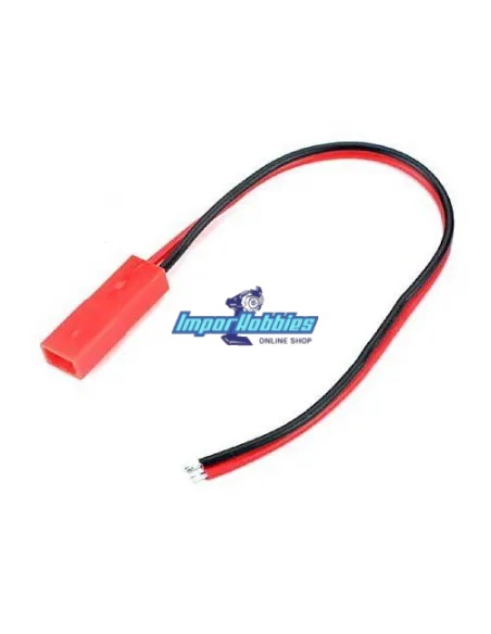 Conector Bec hembra con cable 10cm Fussion FS-00032 - Cables y accesorios de carga RC
