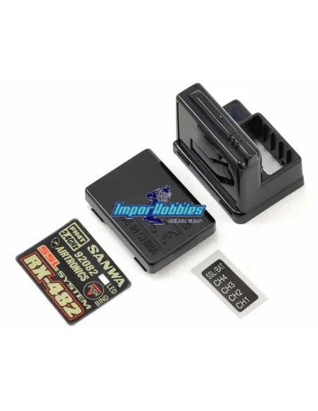 Caja receptor Sanwa / Airtronics RX-482 107A41302A - Receptores para emisoras