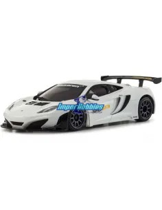 Painted Body 98mm Kyosho Mini-Z MR-03 / RWD MM McLaren 12C GT3 White MZP226W - Painted and decorated 98mm - Auto Scale Collectio