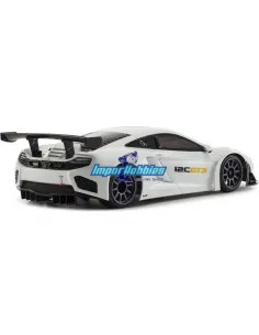 Painted Body 98mm Kyosho Mini-Z MR-03 / RWD MM McLaren 12C GT3 White MZP226W - Painted and decorated 98mm - Auto Scale Collectio 2