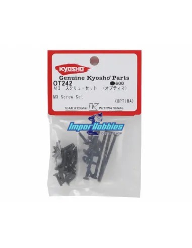 Set tornilleria M3 Kyosho Optima / Javelin OT242 - Kyosho Optima 4WD 30617 - Repuesto y opciones