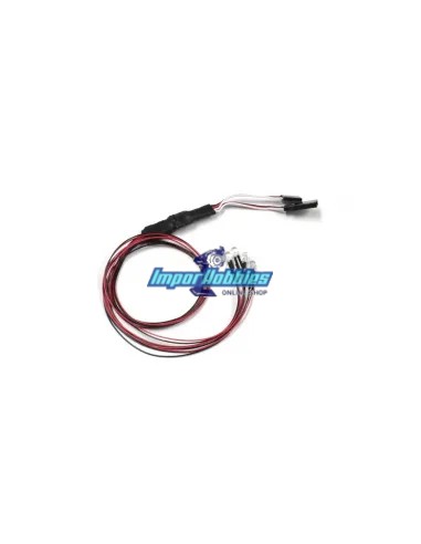 Set luces LED - 4 bombillas rojas Kyosho Mad Crusher / Outlaw Rampage 97054-4R - Kyosho Mad Crusher Nitro GP & Eléctrico EP - Re